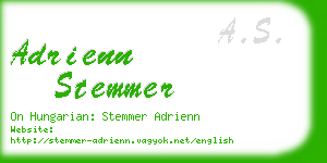 adrienn stemmer business card